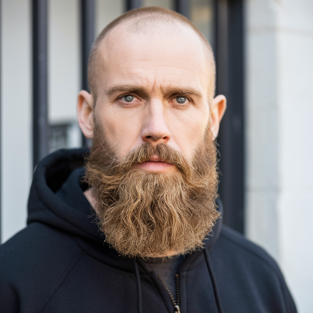 20 Beard Style Ideas for Bald Men in 2025 – Bold, Classy, and Timeless Looks