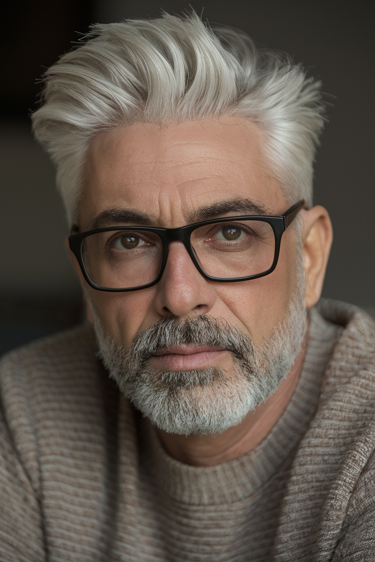 20 Stylish Spring Hairstyles for Men Over 50: Short, Long, and Grey Hair Ideas