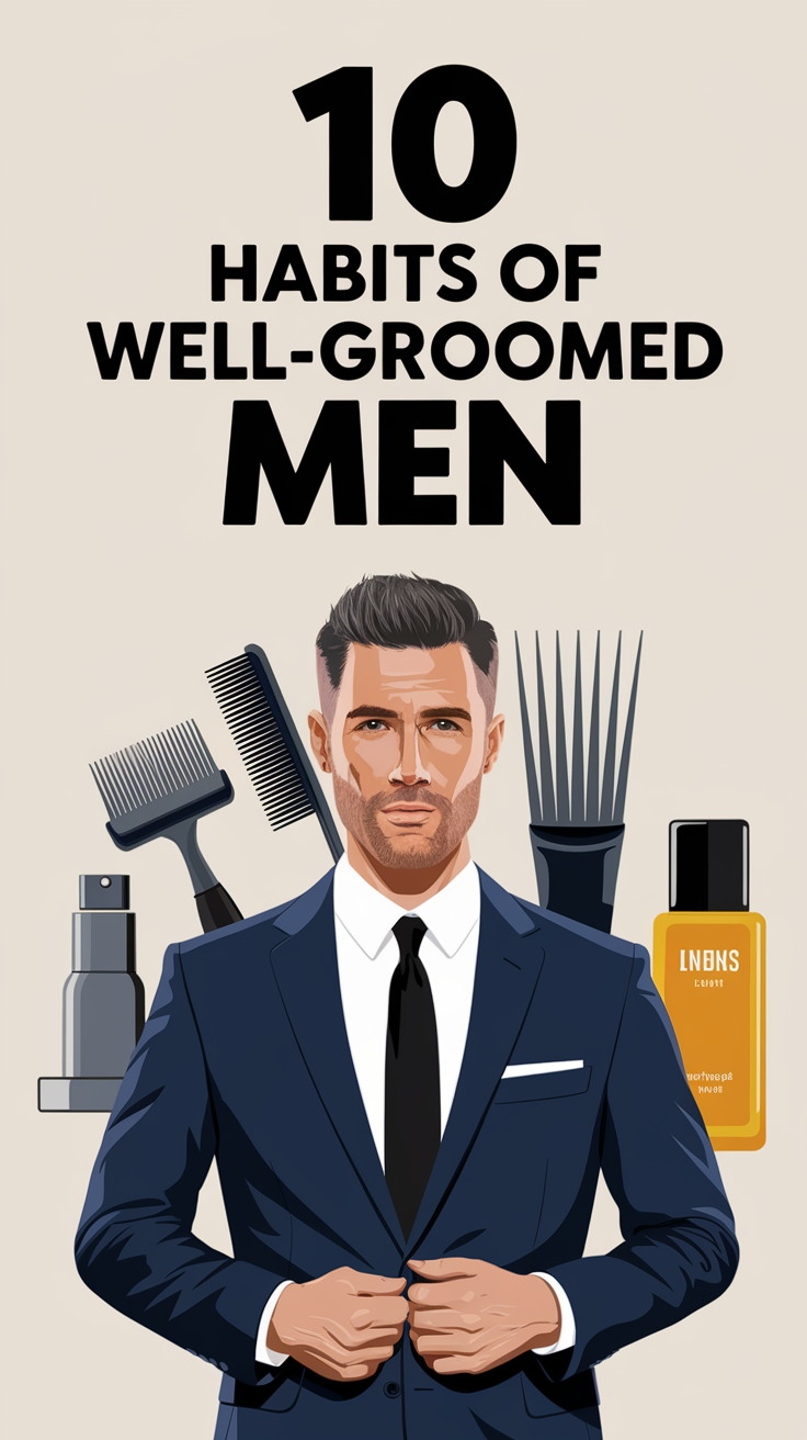 10 Habits of Well-Groomed Men