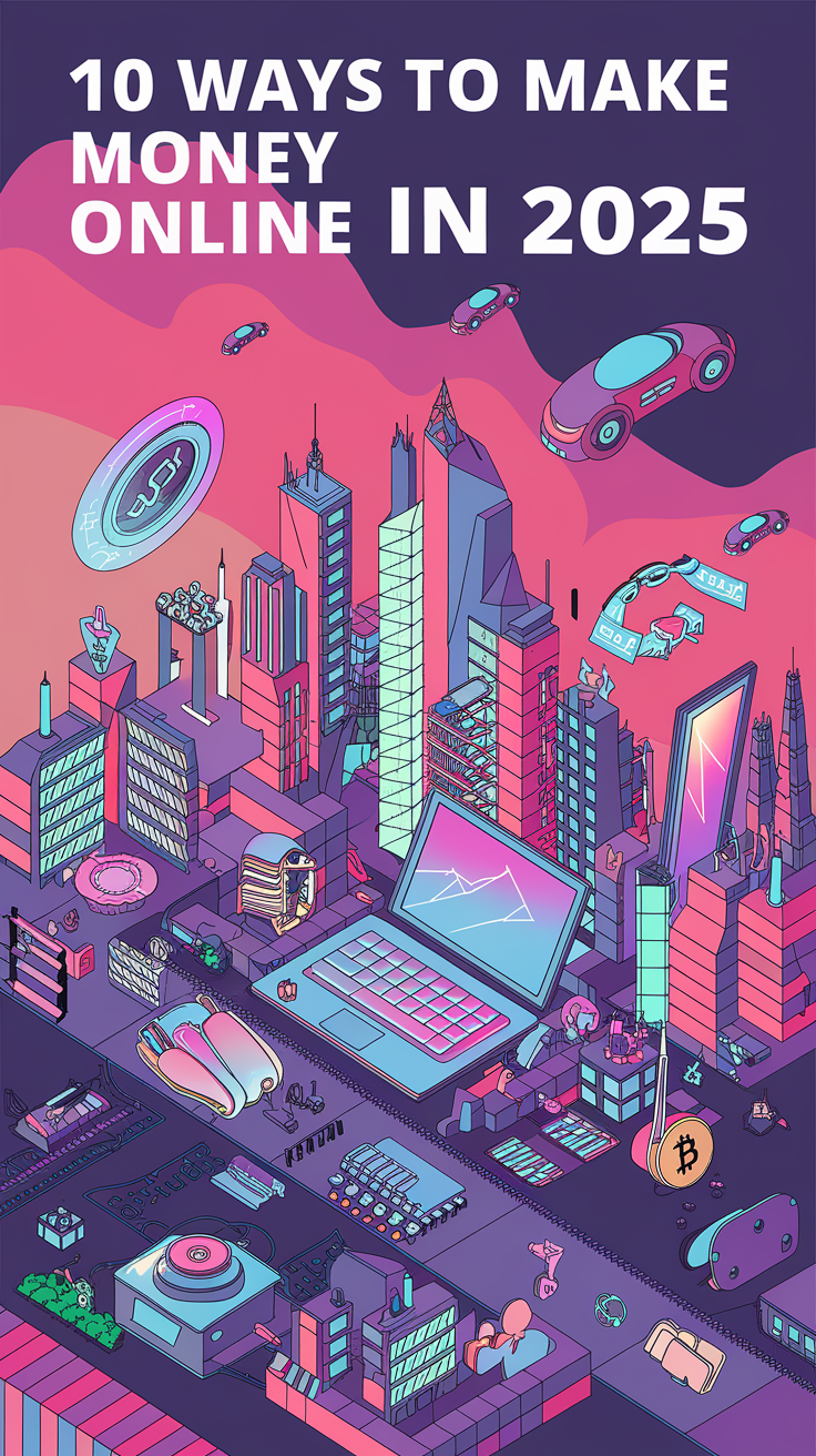 10 Ways to Make Money Online in 2025