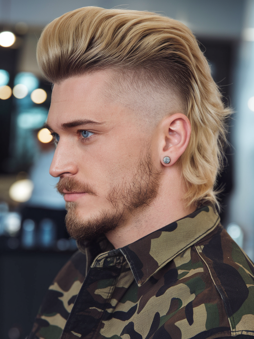 Top 22 Ideas Faded Mullet Hairstyles for Men in 2025: Curly, Straight & More Styles