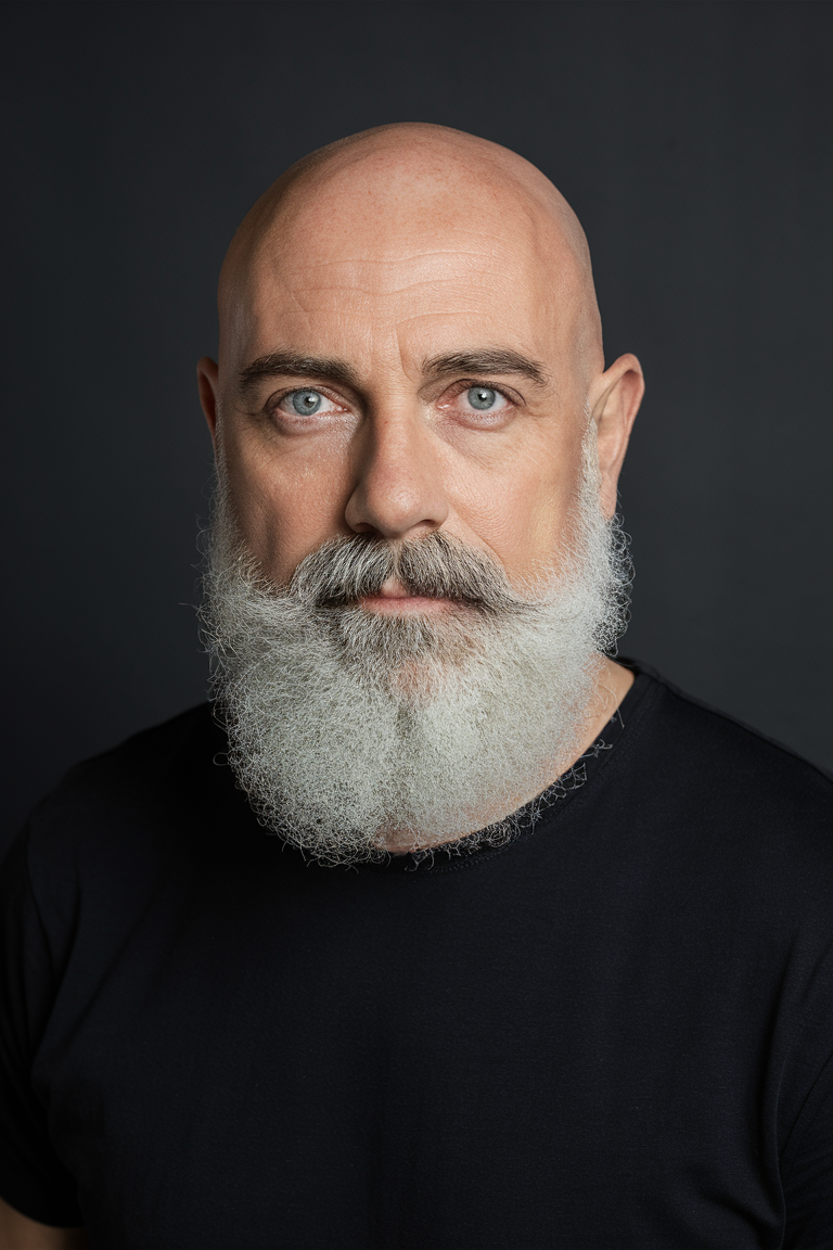 20 Beard Style Ideas for Bald Men in 2025 – Bold, Classy, and Timeless Looks