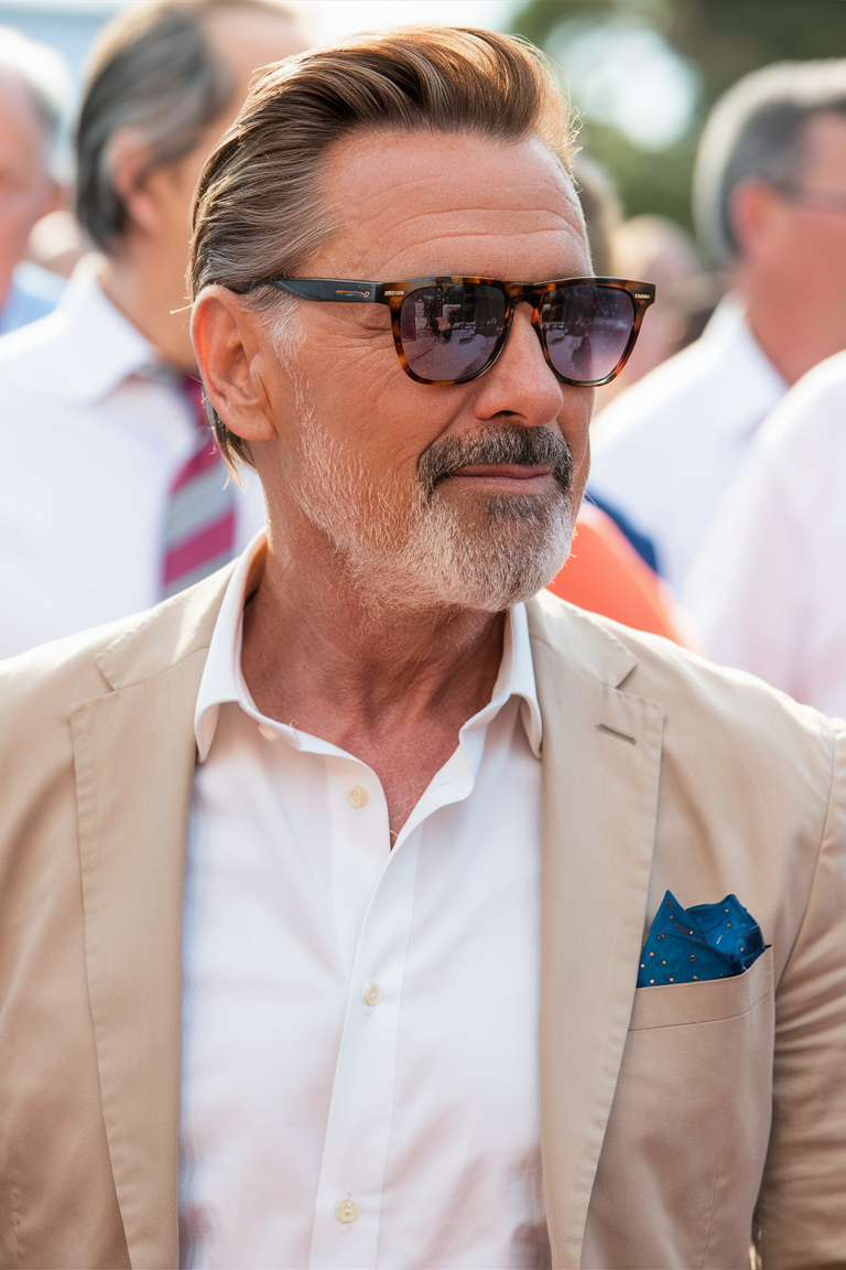 20 Stylish Spring Hairstyles for Men Over 50: Short, Long, and Grey Hair Ideas