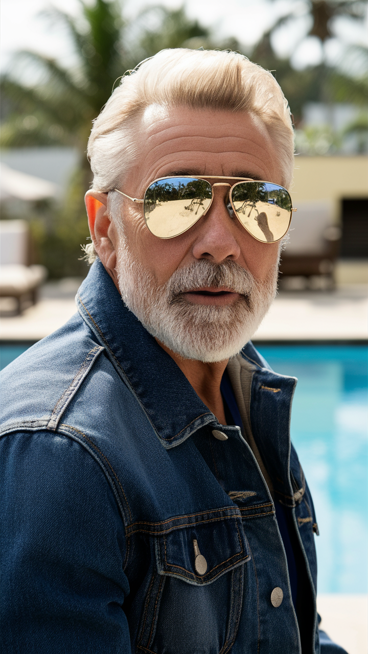 20 Stylish Spring Hairstyles for Men Over 60 to Try in 2025