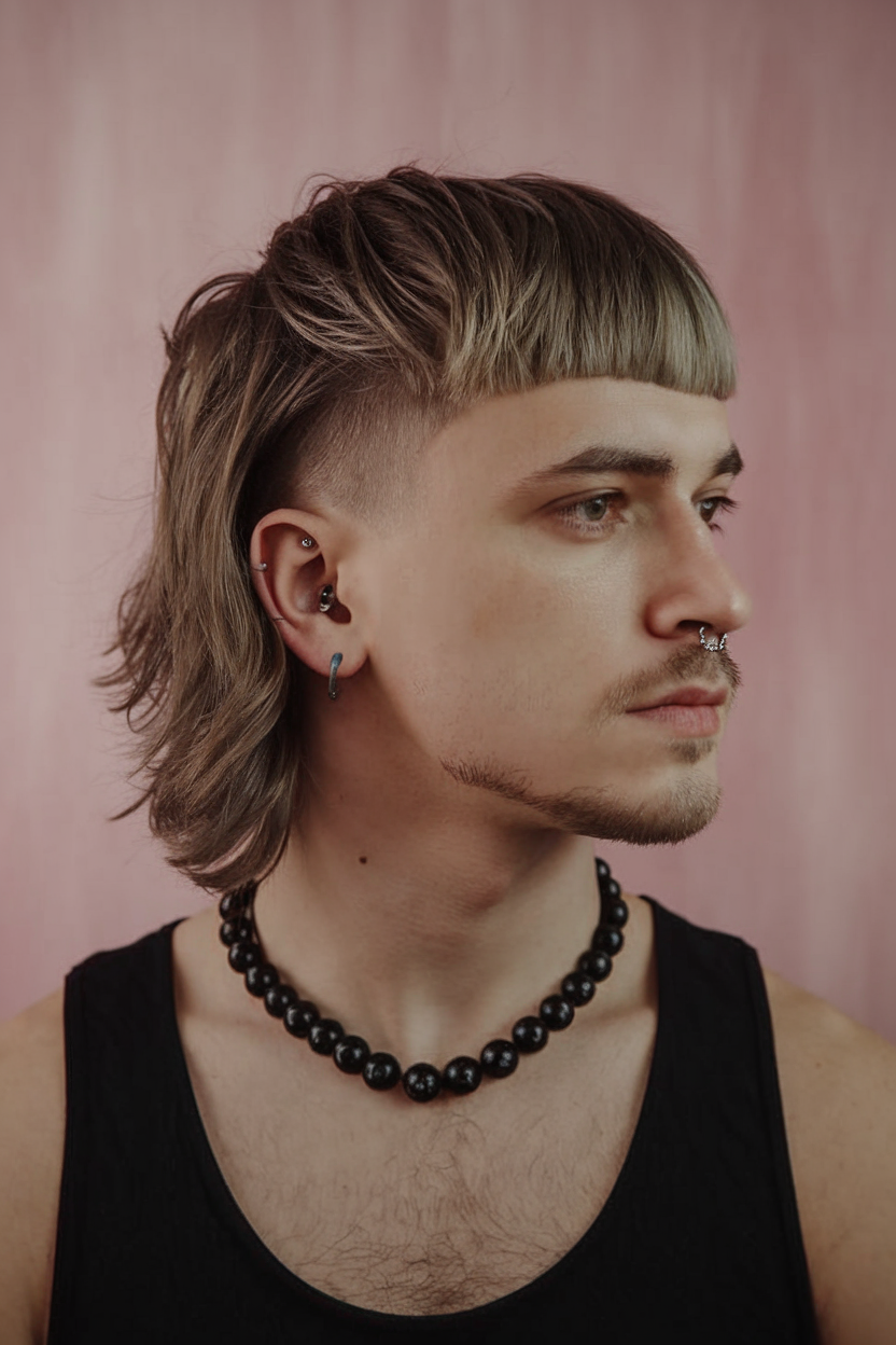 Top 22 Ideas Faded Mullet Hairstyles for Men in 2025: Curly, Straight & More Styles