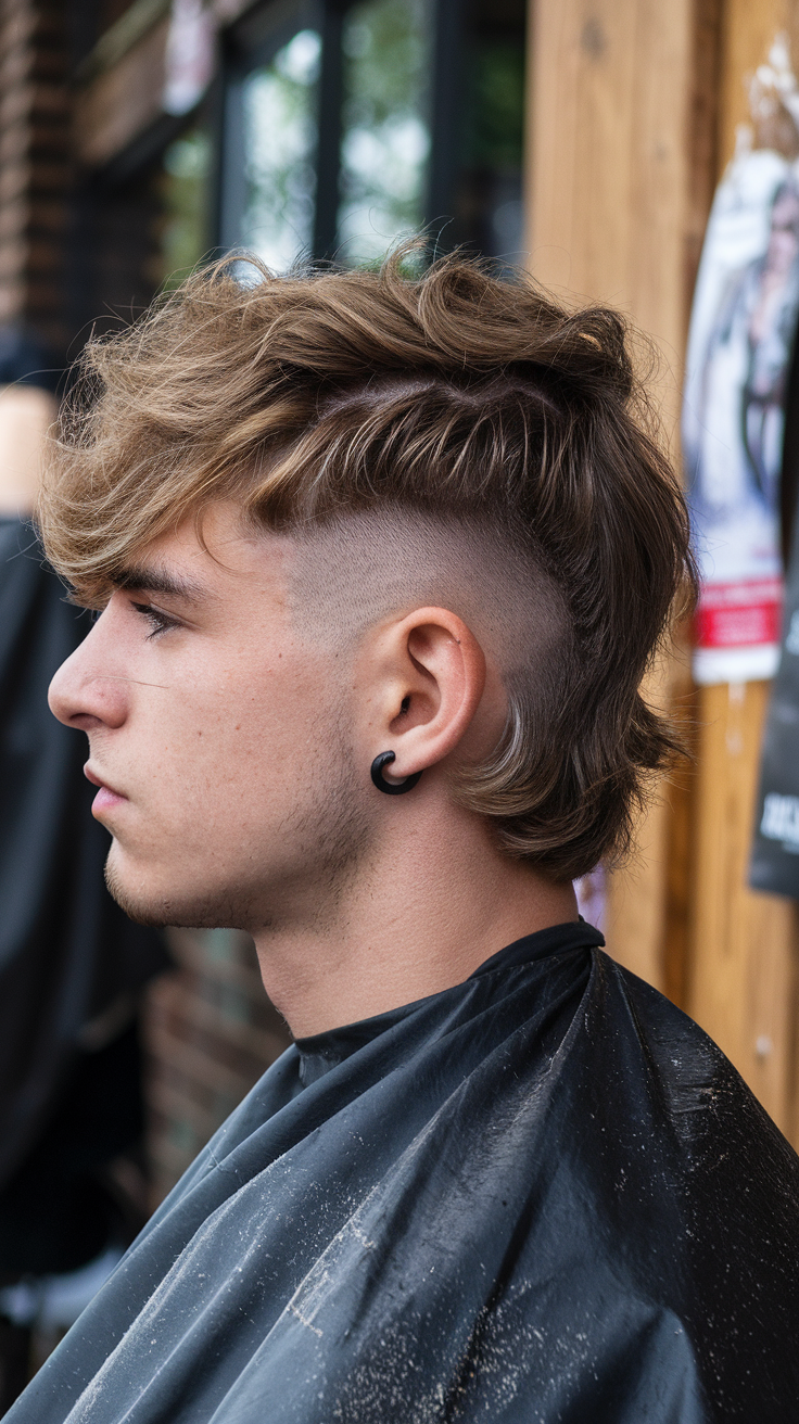 Top 22 Ideas Faded Mullet Hairstyles for Men in 2025: Curly, Straight & More Styles