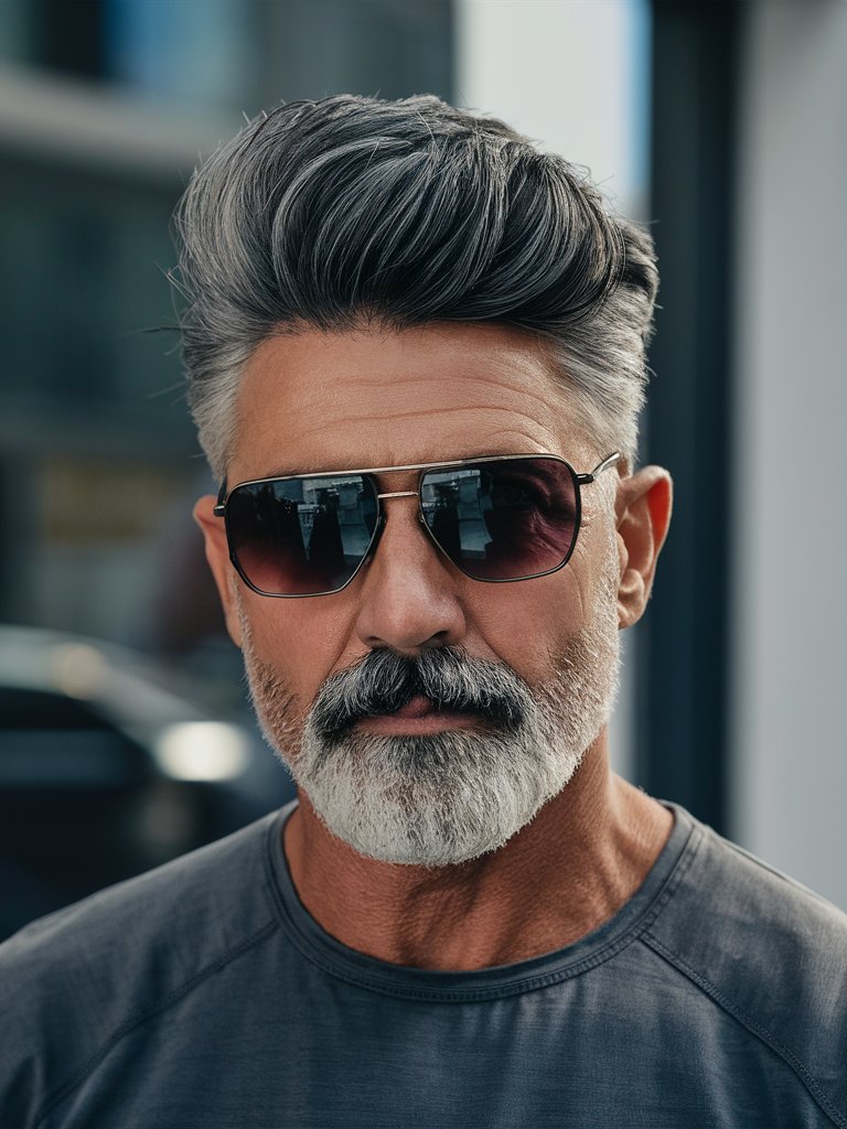 20 Stylish Spring Hairstyles for Men Over 50: Short, Long, and Grey Hair Ideas