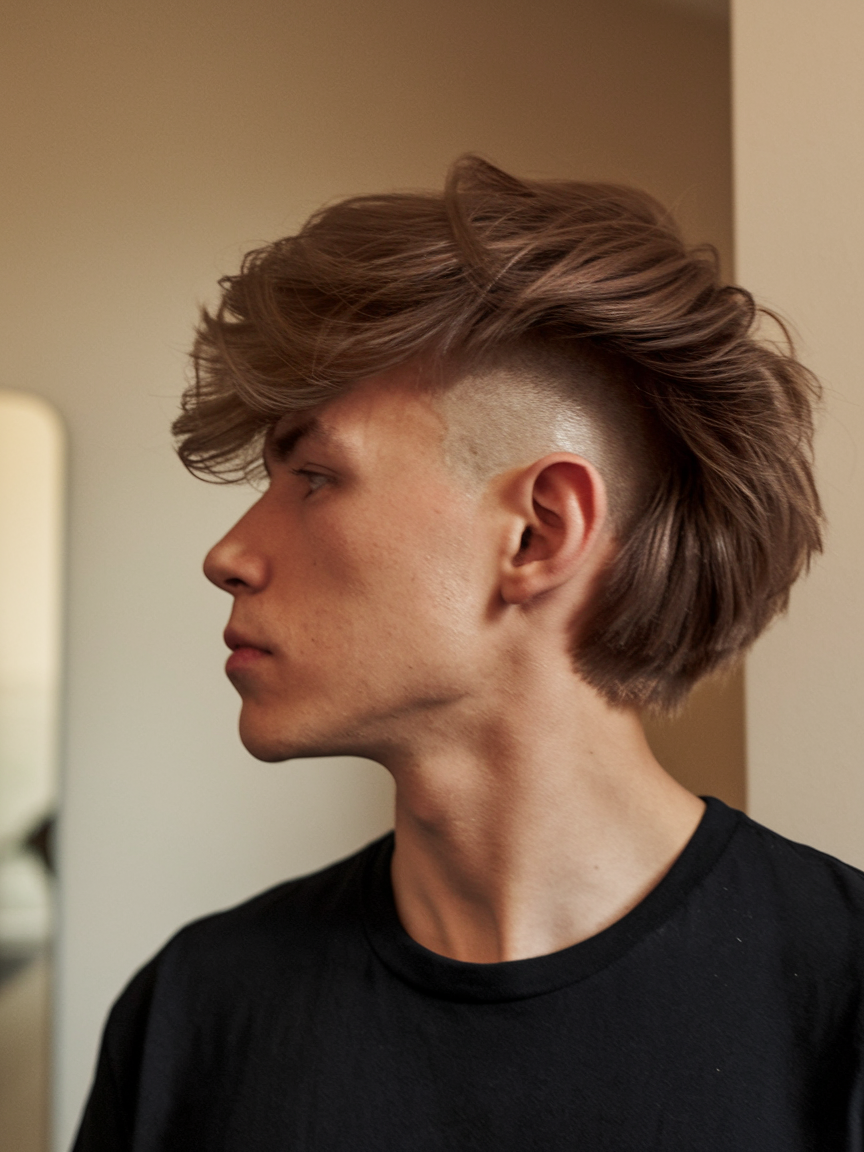 Top 22 Ideas Faded Mullet Hairstyles for Men in 2025: Curly, Straight & More Styles