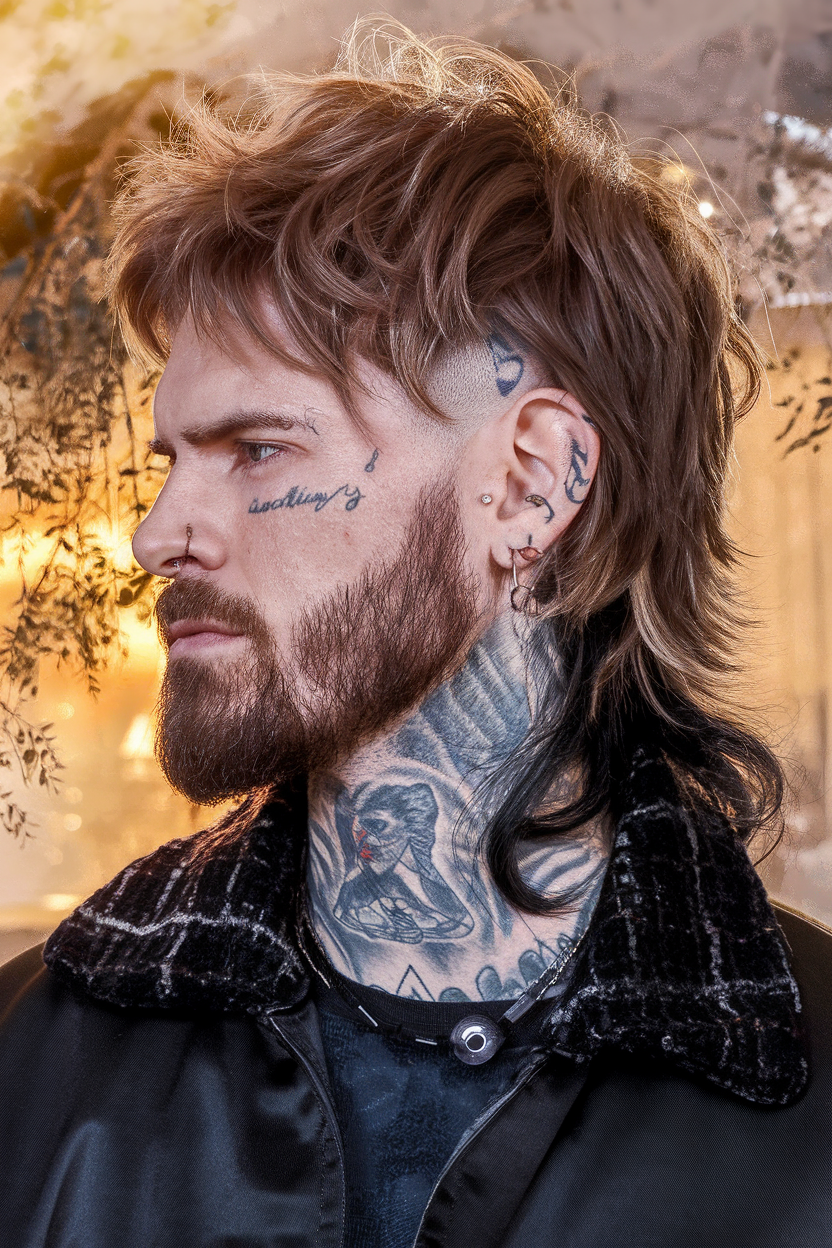 Top 22 Ideas Faded Mullet Hairstyles for Men in 2025: Curly, Straight & More Styles