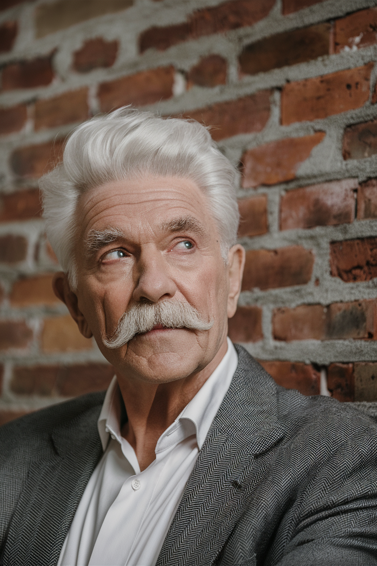 20 Stylish Spring Hairstyles for Men Over 60 to Try in 2025