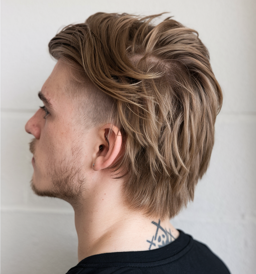 Top 22 Ideas Faded Mullet Hairstyles for Men in 2025: Curly, Straight & More Styles