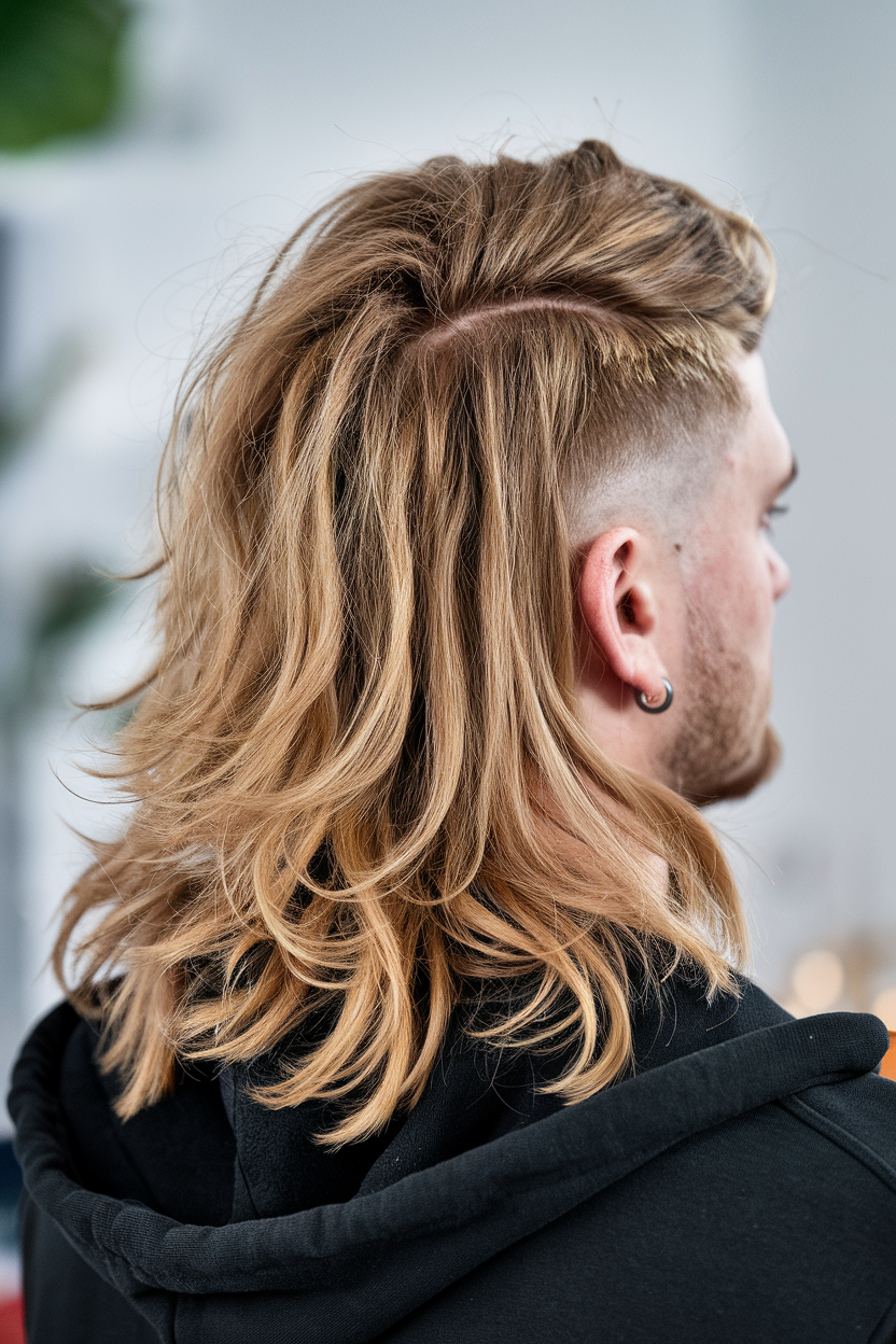 Top 22 Ideas Faded Mullet Hairstyles for Men in 2025: Curly, Straight & More Styles