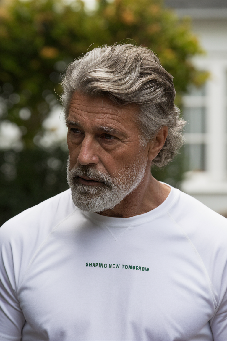 20 Stylish Spring Hairstyles for Men Over 50: Short, Long, and Grey Hair Ideas