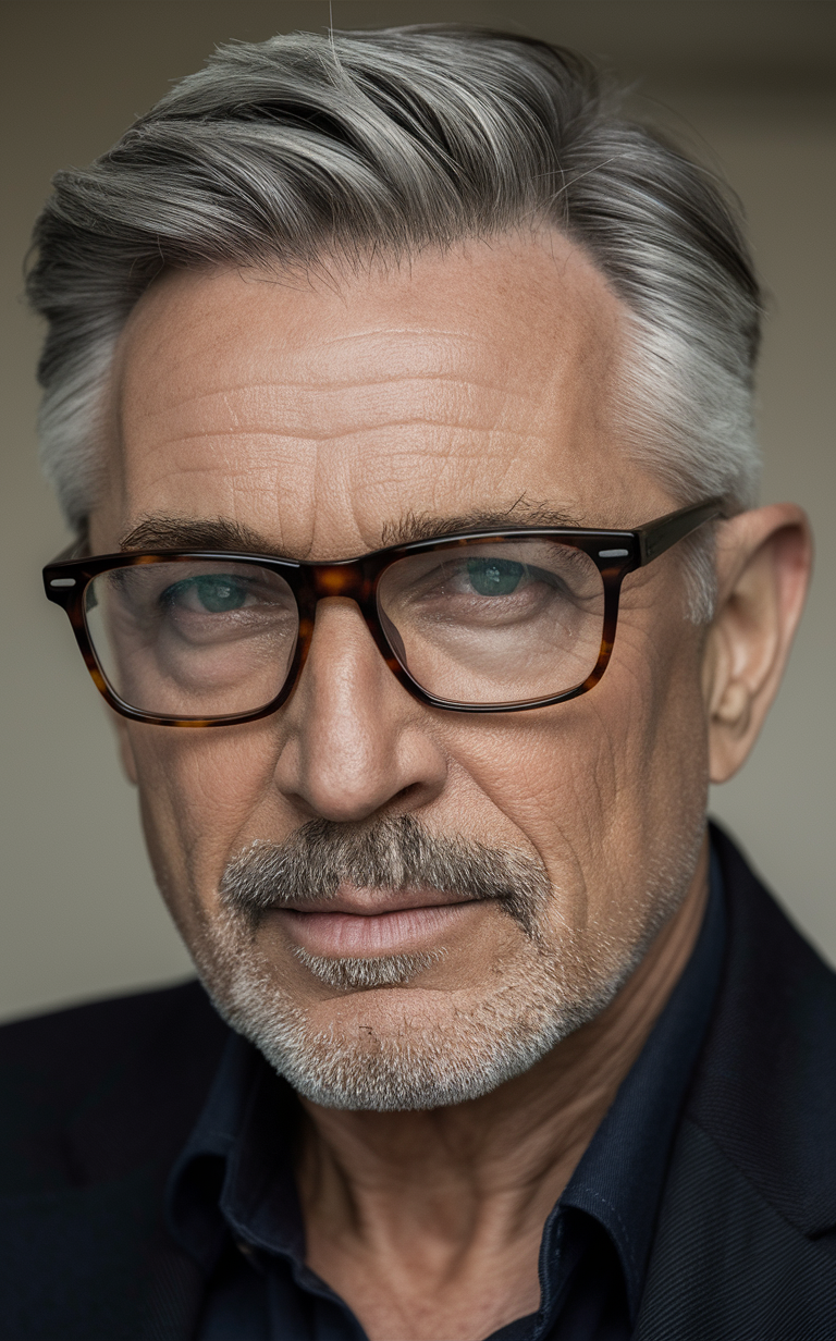 20 Stylish Spring Hairstyles for Men Over 60 to Try in 2025