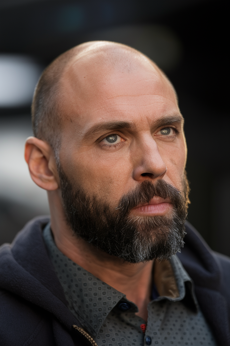 20 Beard Style Ideas for Bald Men in 2025 – Bold, Classy, and Timeless Looks