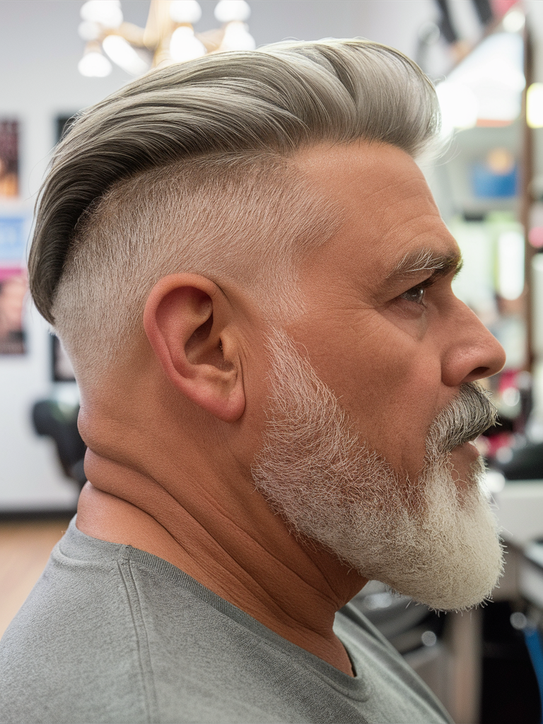 20 Stylish Spring Hairstyles for Men Over 60 to Try in 2025