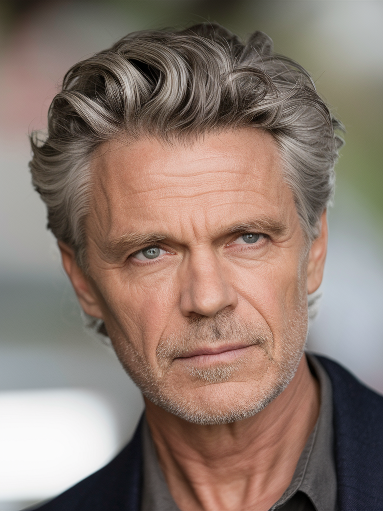 20 Stylish Spring Hairstyles for Men Over 50: Short, Long, and Grey Hair Ideas