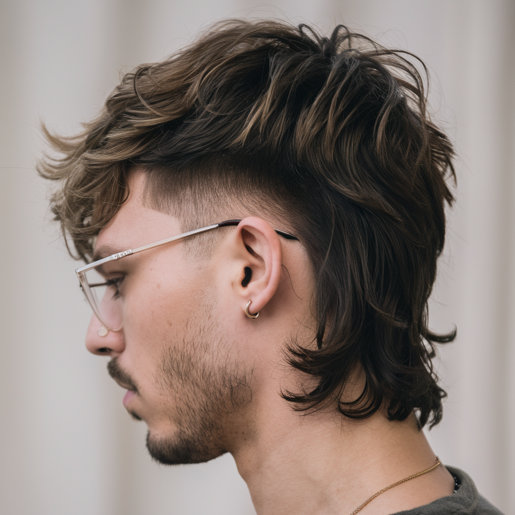Top 22 Ideas Faded Mullet Hairstyles for Men in 2025: Curly, Straight & More Styles