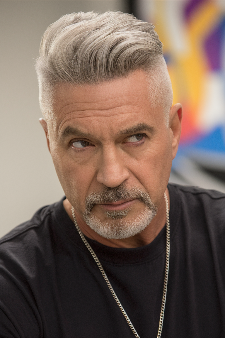 20 Stylish Spring Hairstyles for Men Over 50: Short, Long, and Grey Hair Ideas