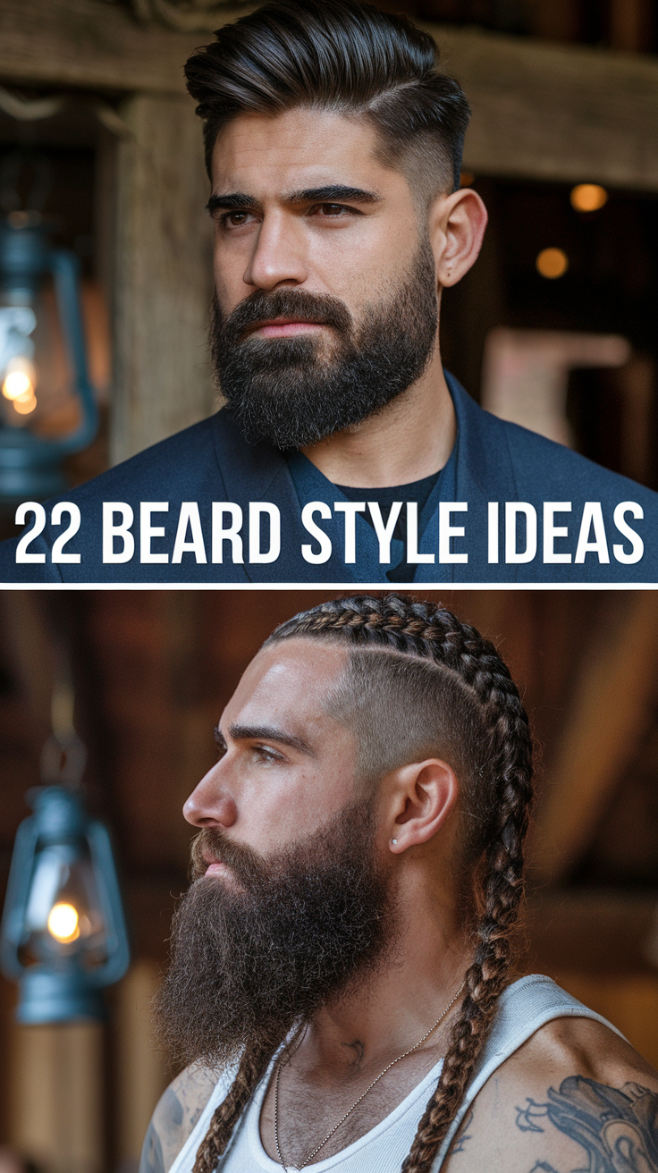 22 Beard Style Ideas for 2025: Top Trends for Men of All Styles and Ages