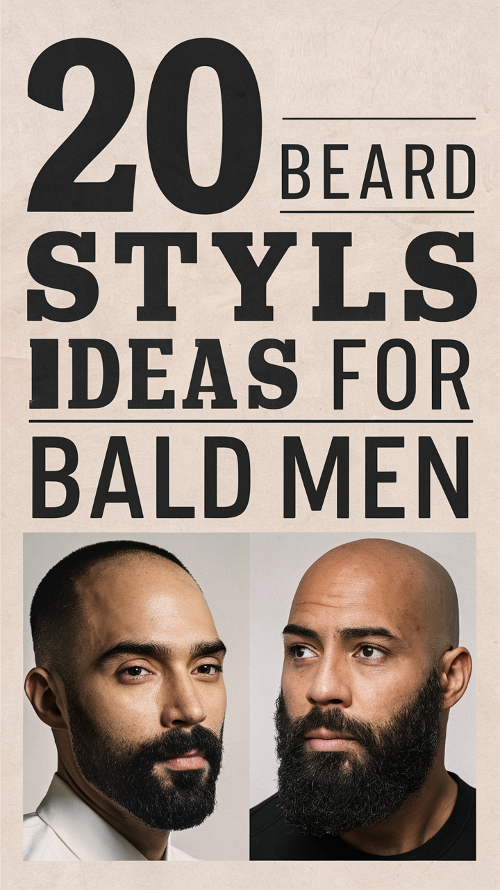 20 Beard Style Ideas for Bald Men in 2025 – Bold, Classy, and Timeless Looks