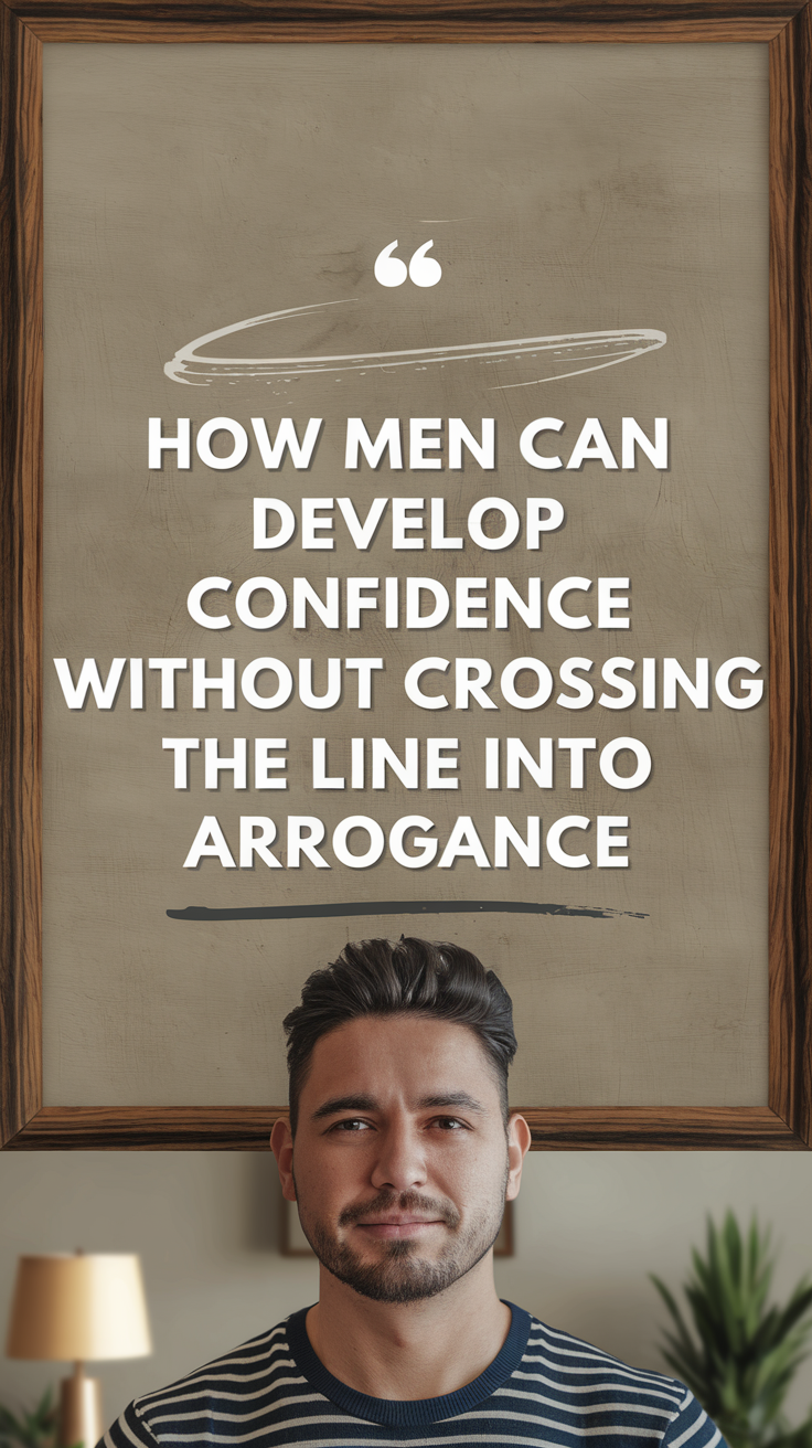 Confidence vs. Arrogance: The Thin Line Men Need to Walk