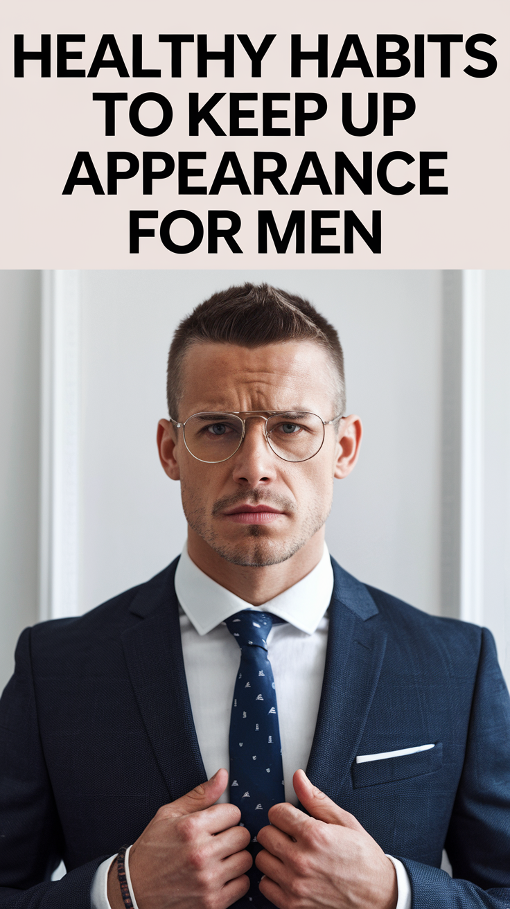 Healthy Appearance Maintenance Habits for Men