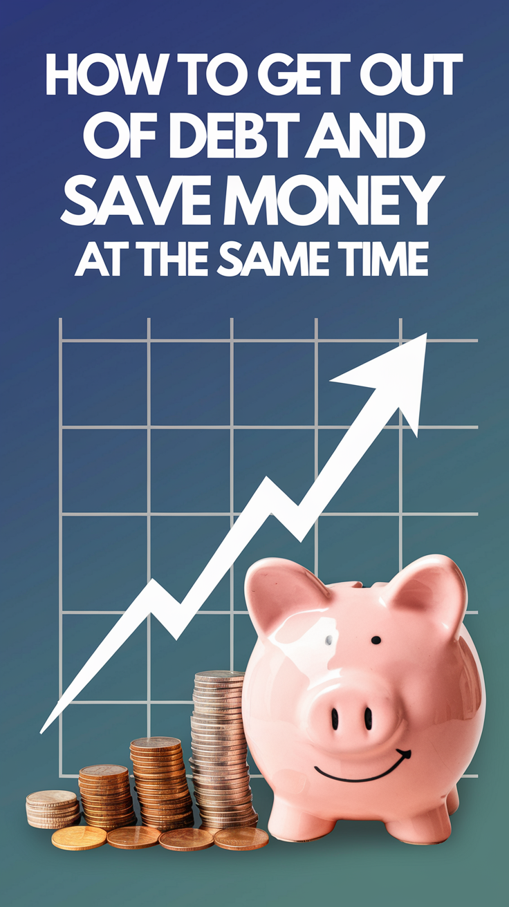 How to Get Out of Debt and Save Money at the Same Time