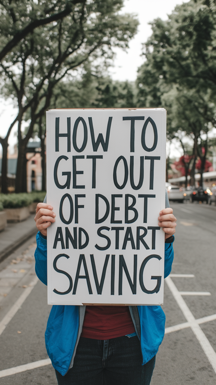 How to Get Out of Debt and Start Saving