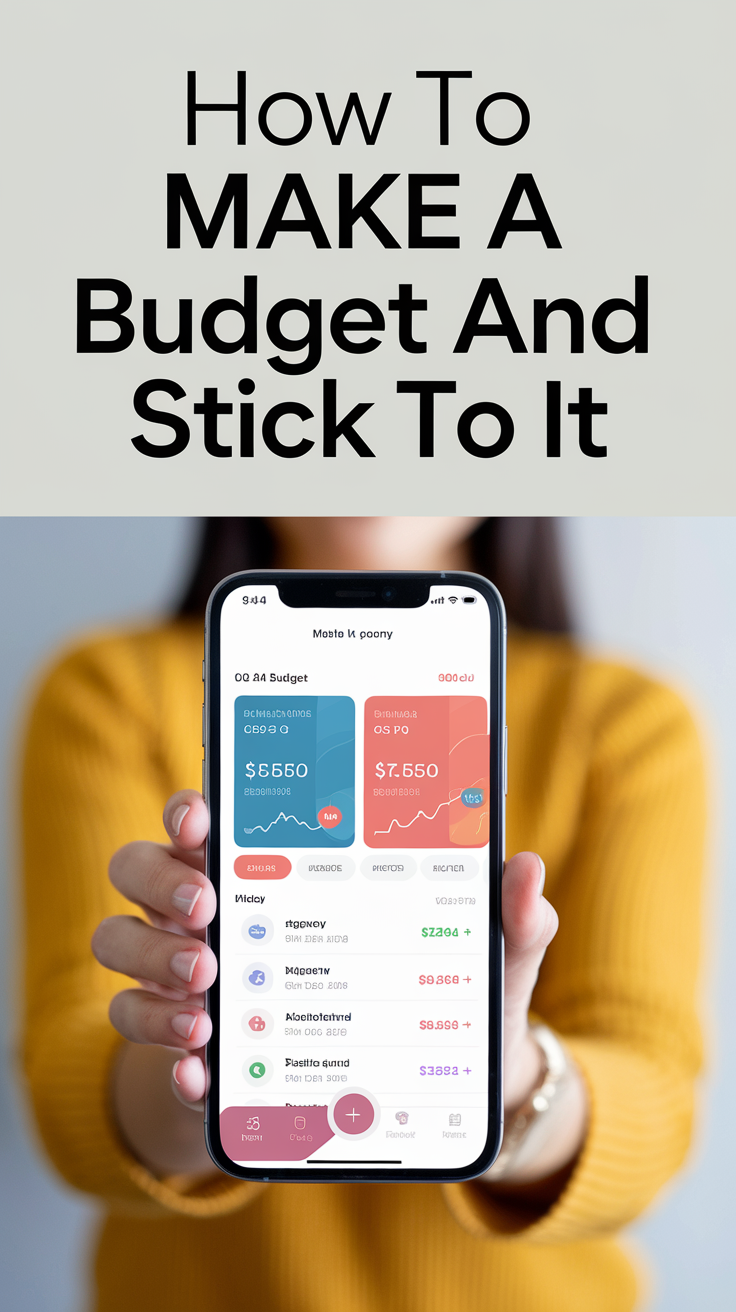 How to Make a Budget and Stick to It: A Step-by-Step Guide
