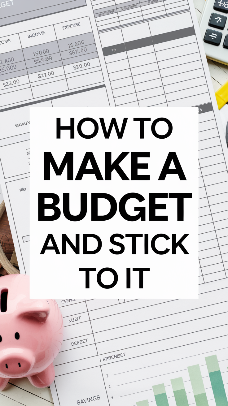 How to Make a Budget and Stick to It: A Step-by-Step Guide