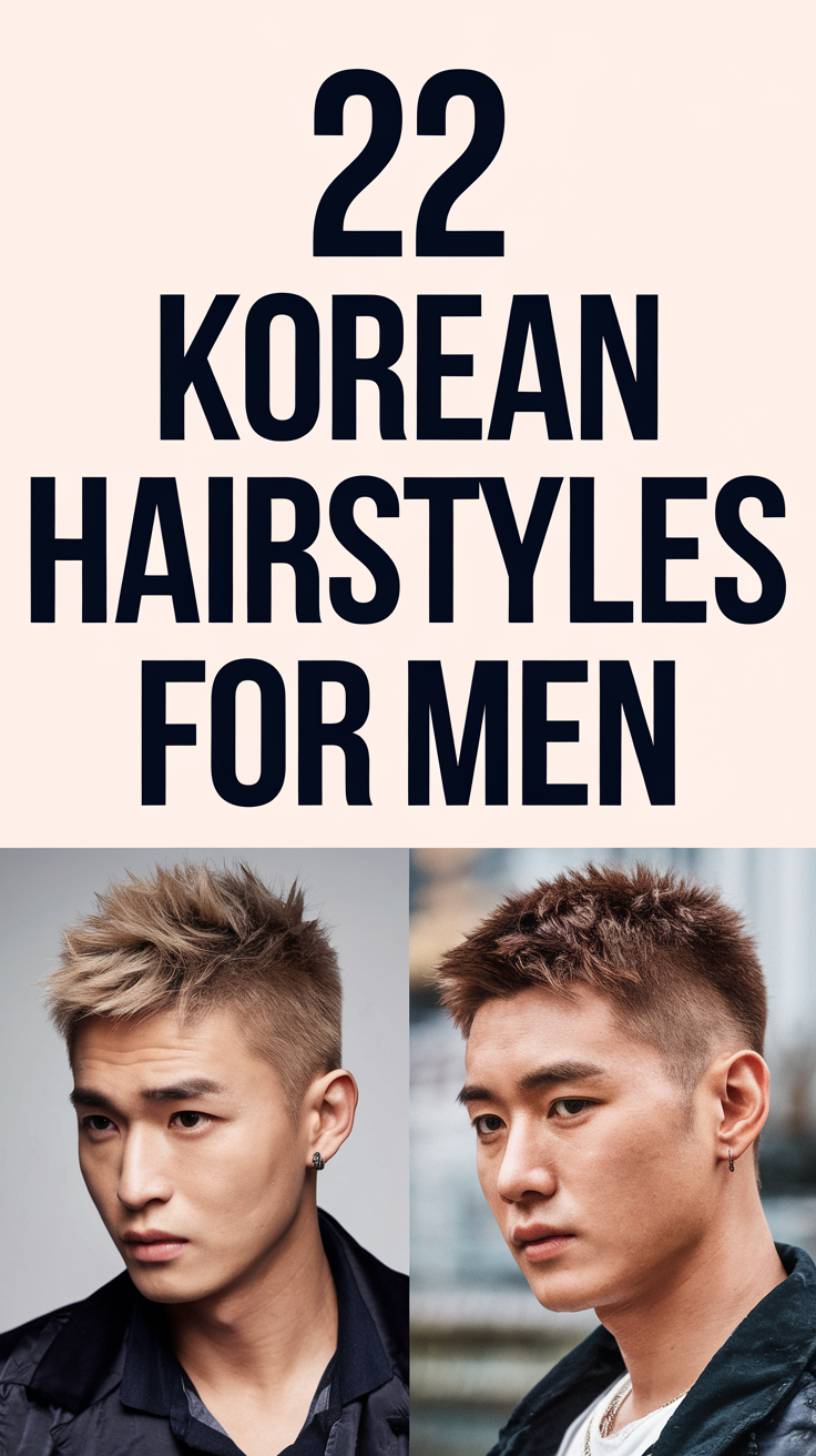 22 Best Ideas Korean Hairstyles for Men 2025: Short, Medium, and Long Trends