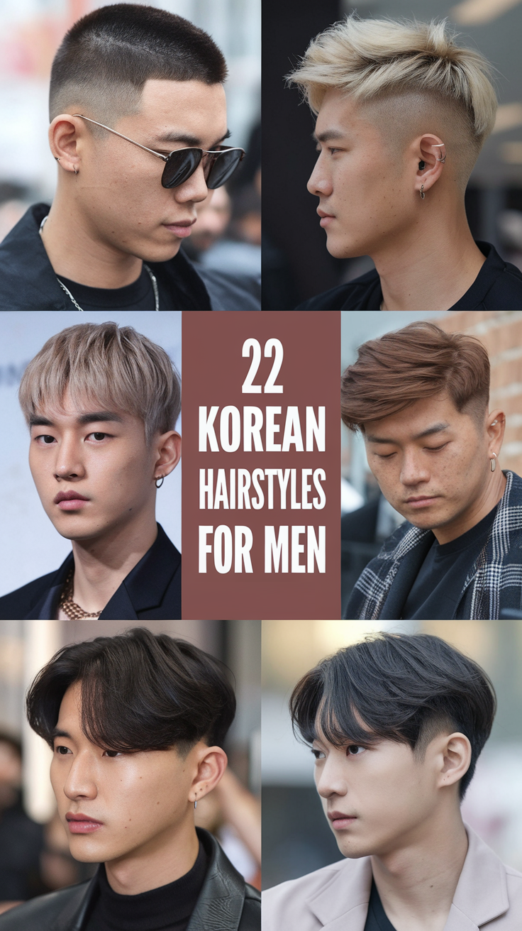 22 Best Ideas Korean Hairstyles for Men 2025: Short, Medium, and Long Trends