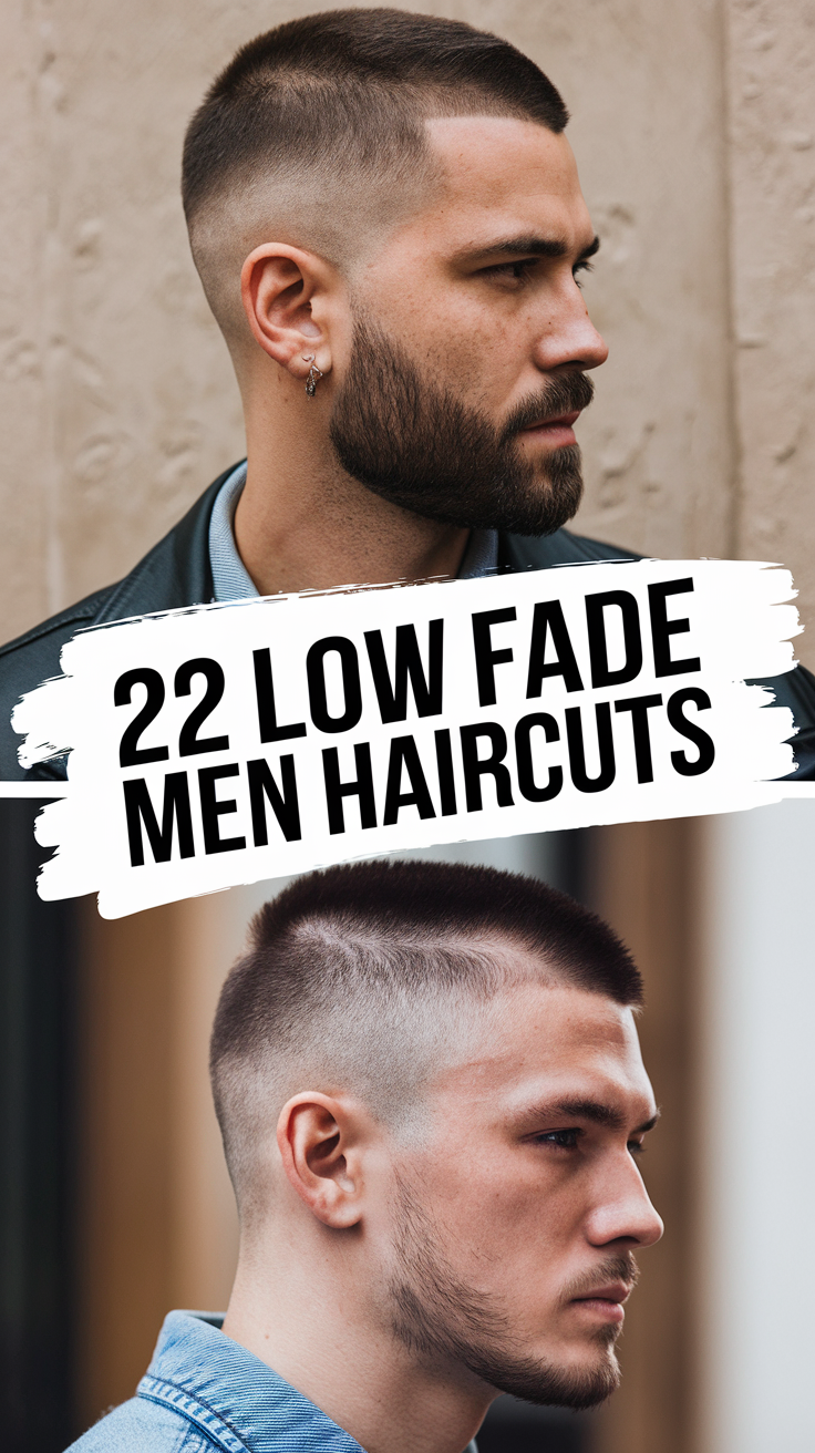 22 Trendy Low Fade Men Haircuts for 2025: Styles for Every Hair Type