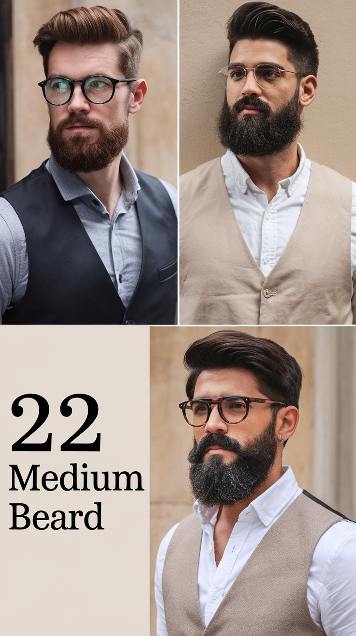 22 Medium Beard Styles for 2025: The Best Ideas for Modern Men