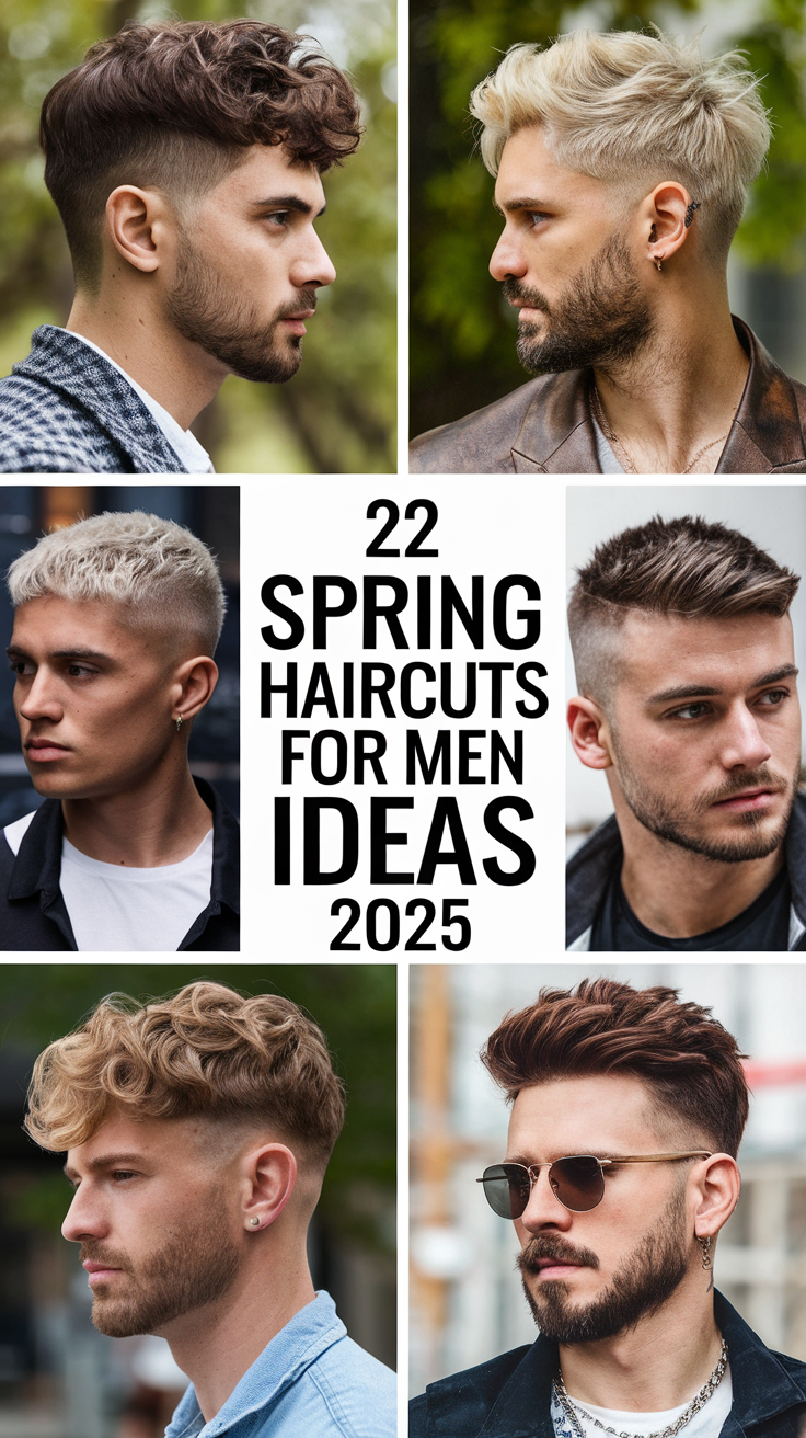 22 Top Spring Haircuts for Men Ideas 2025 – Stylish Trends for All Hair Types