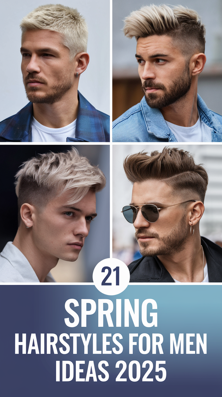 21 Spring Hairstyles for Men Ideas 2025: Short, Long, Curly & Trendy Looks