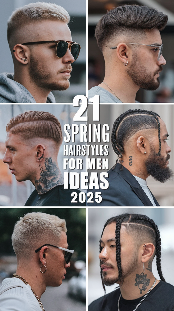 21 Spring Hairstyles for Men Ideas 2025: Short, Long, Curly & Trendy Looks