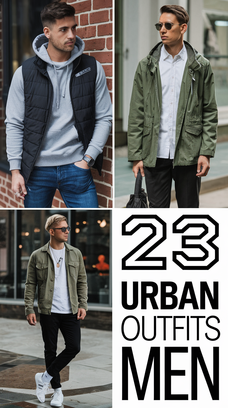 23 Urban Outfits Men 2025: Classy, Elegant, and Trendy Street Fashion Ideas