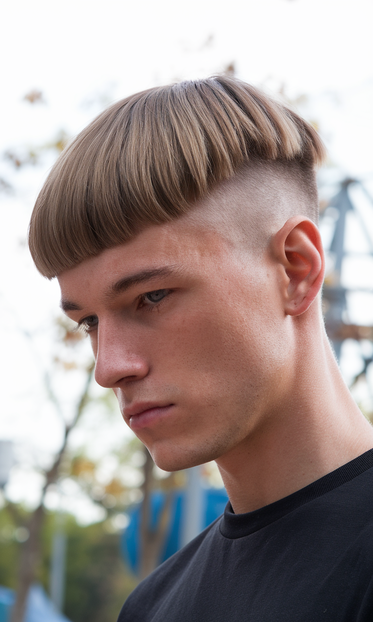 Bowl Cut for Men 2025: 21Ideas Modern Hairstyles for Every Hair Type and Style