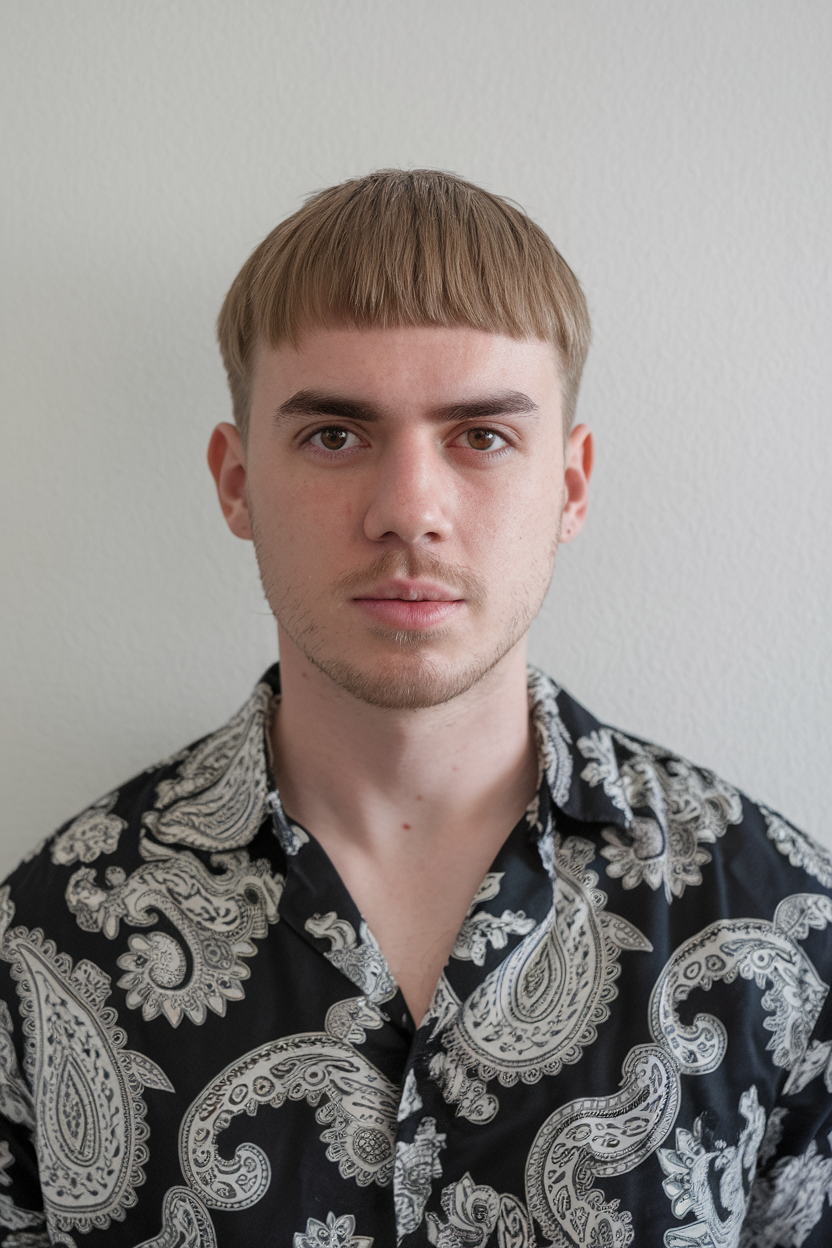 Bowl Cut for Men 2025: 21Ideas Modern Hairstyles for Every Hair Type and Style