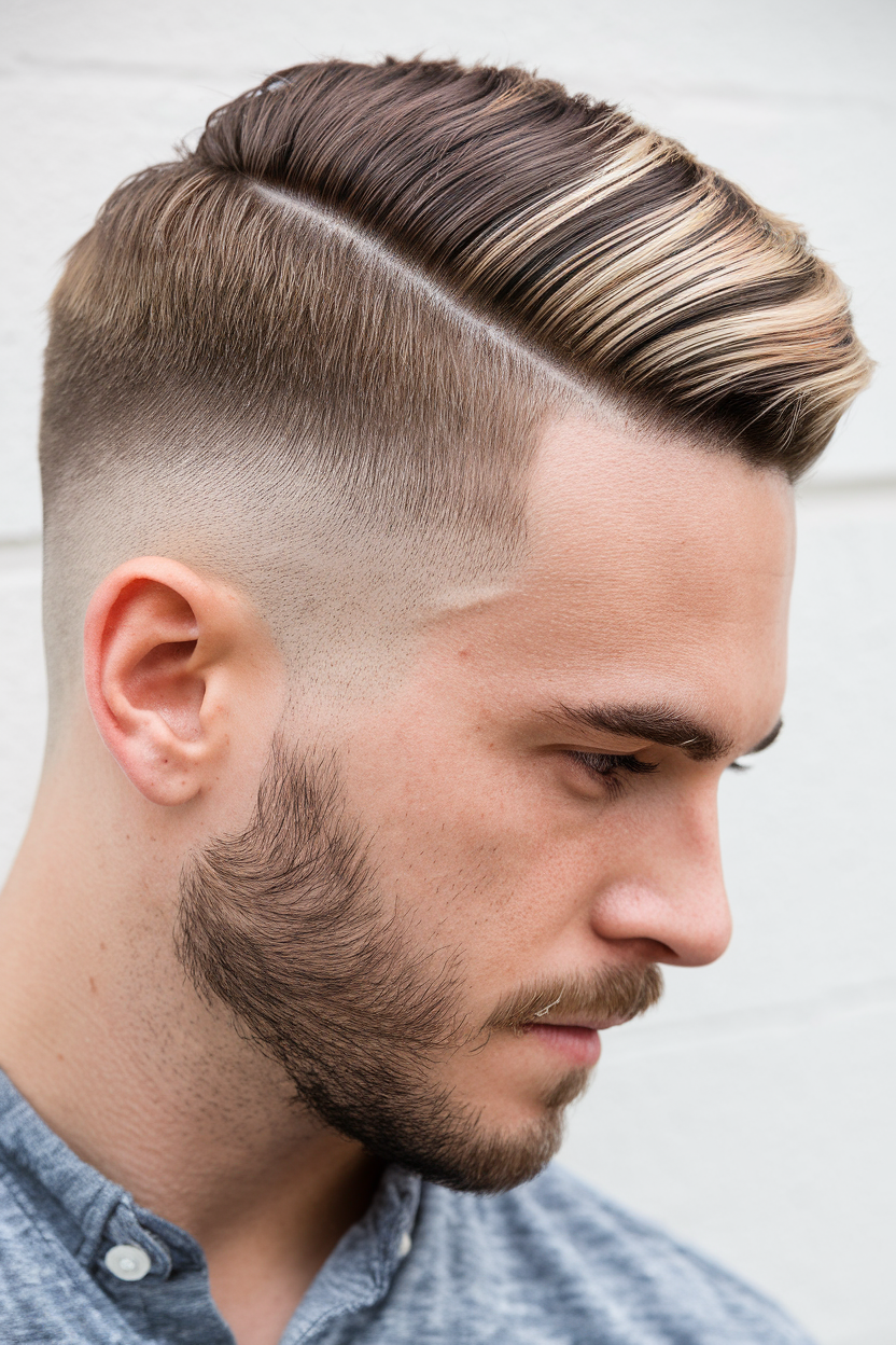 22 Stylish Comb Over Haircuts for Men: Short, Medium Long, and Fade Ideas