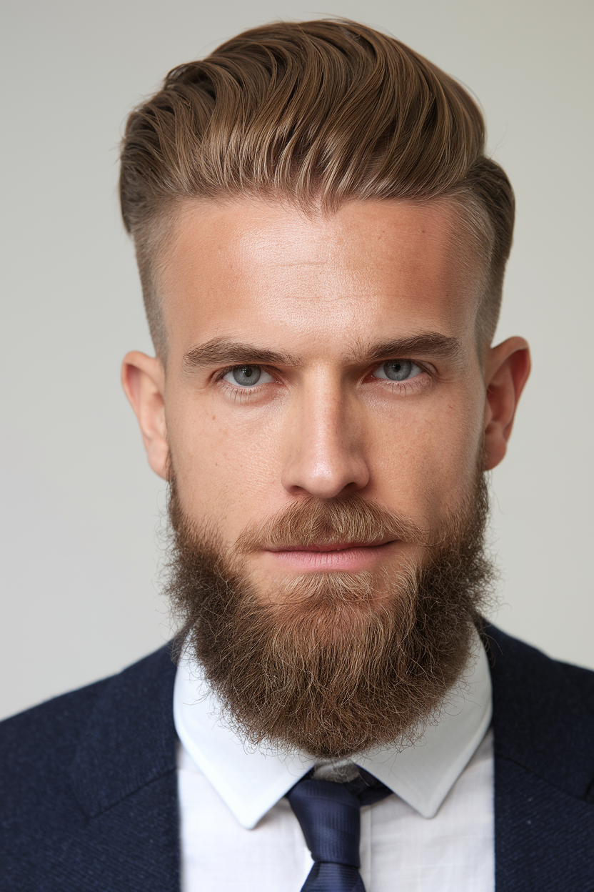22 Stylish Comb Over Haircuts for Men: Short, Medium Long, and Fade Ideas