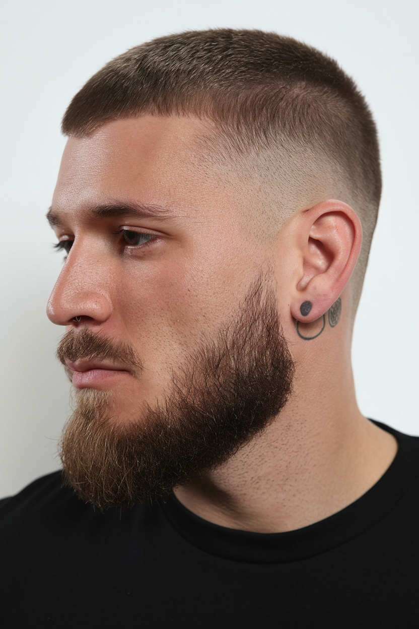 Crew Cut for Men 2025: Top 20 Ideas Stylish and Modern Short Hairstyles