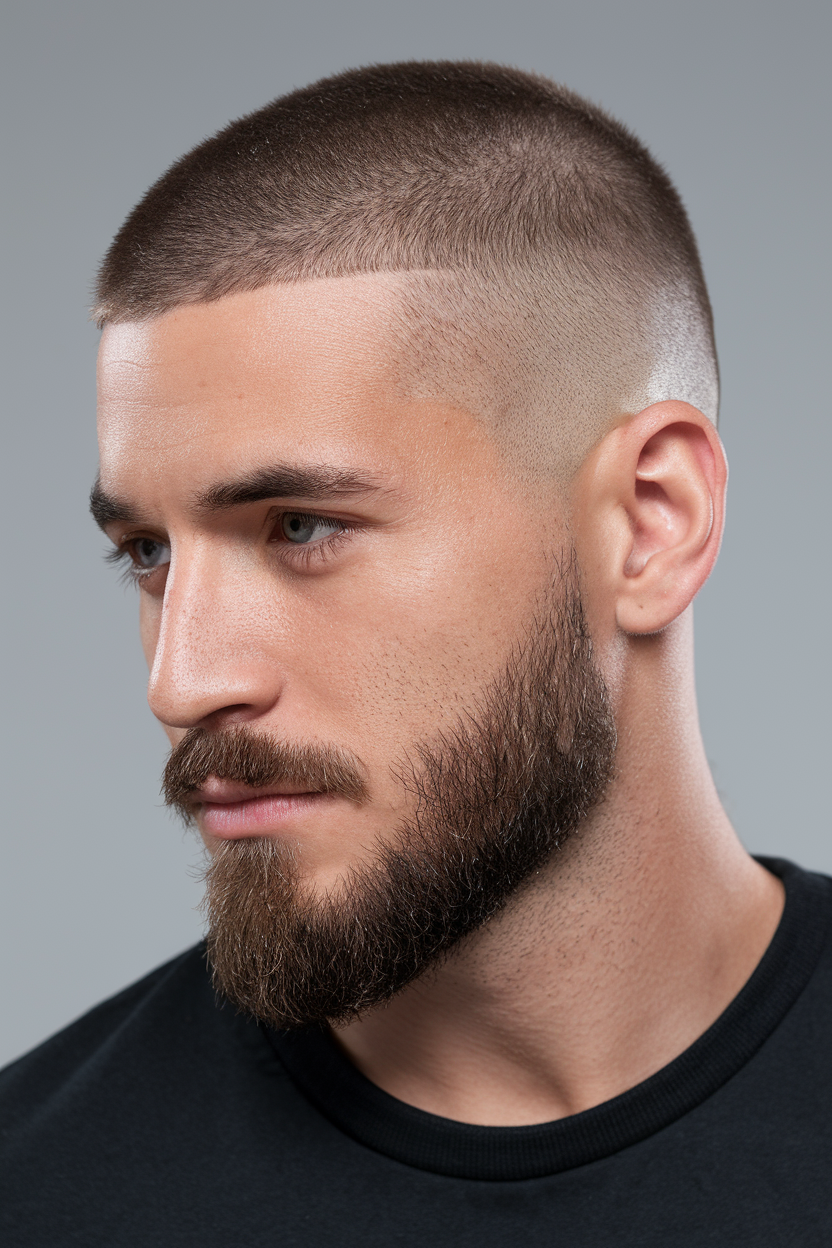 Crew Cut for Men 2025: Top 20 Ideas Stylish and Modern Short Hairstyles