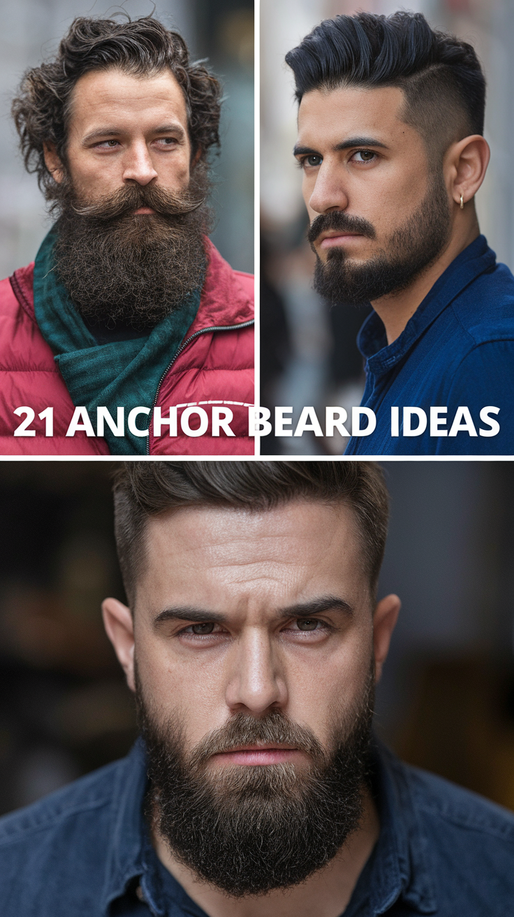 21 Anchor Beard Ideas for Men: Stylish, Aesthetic, and Iconic Looks