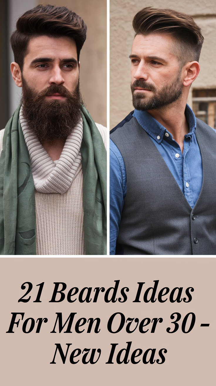 21 Best Beards Ideas for Men Over 30 – New Styles and Trends for 2025