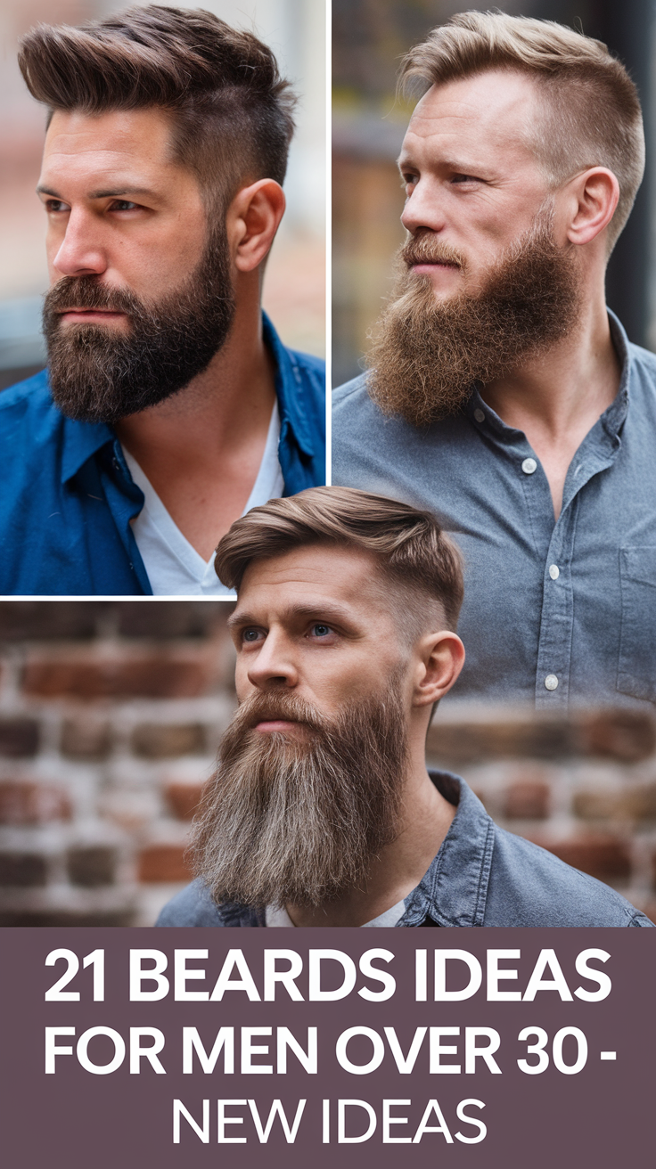 21 Best Beards Ideas for Men Over 30 – New Styles and Trends for 2025