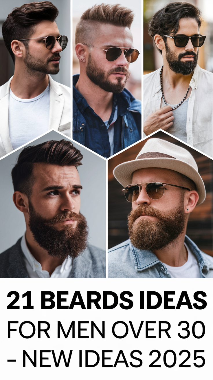 21 Best Beards Ideas for Men Over 30 – New Styles and Trends for 2025
