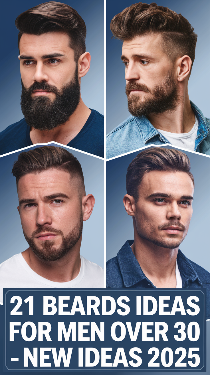 21 Best Beards Ideas for Men Over 30 – New Styles and Trends for 2025